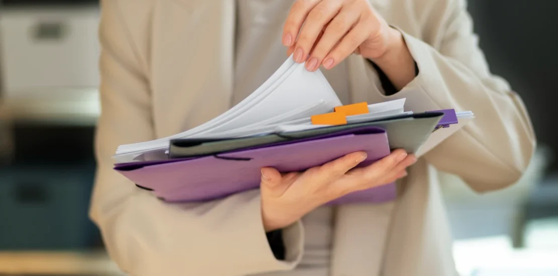 young-adult-organizing-documents